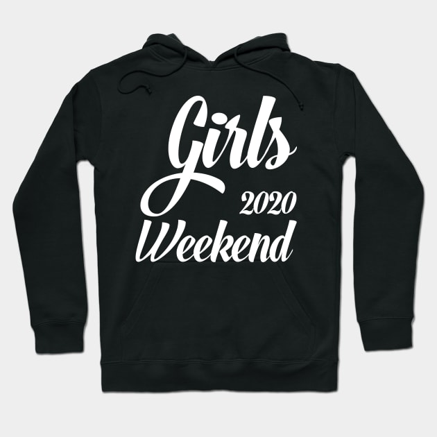 Girls Trip Cute Girls Weekend 2020 Mask Girls Trip 2020 Mask girls weekend Hoodie by Gaming champion